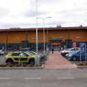 K-Supermarket Espoo Kauklahti Stonelement-Slate liuskekivi-elementit, liikekiinteistön tukimuurit ja kiviaidat